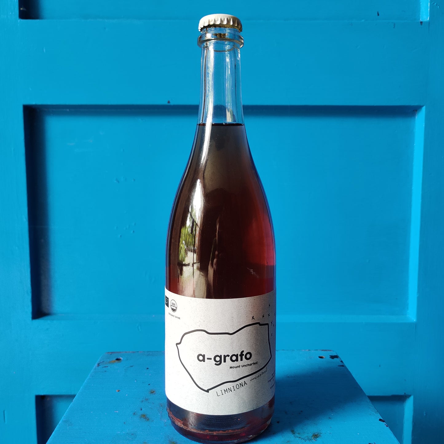Kontozisis Organic Vineyards A-Grafo Limniona Ancestral Pet-Nat