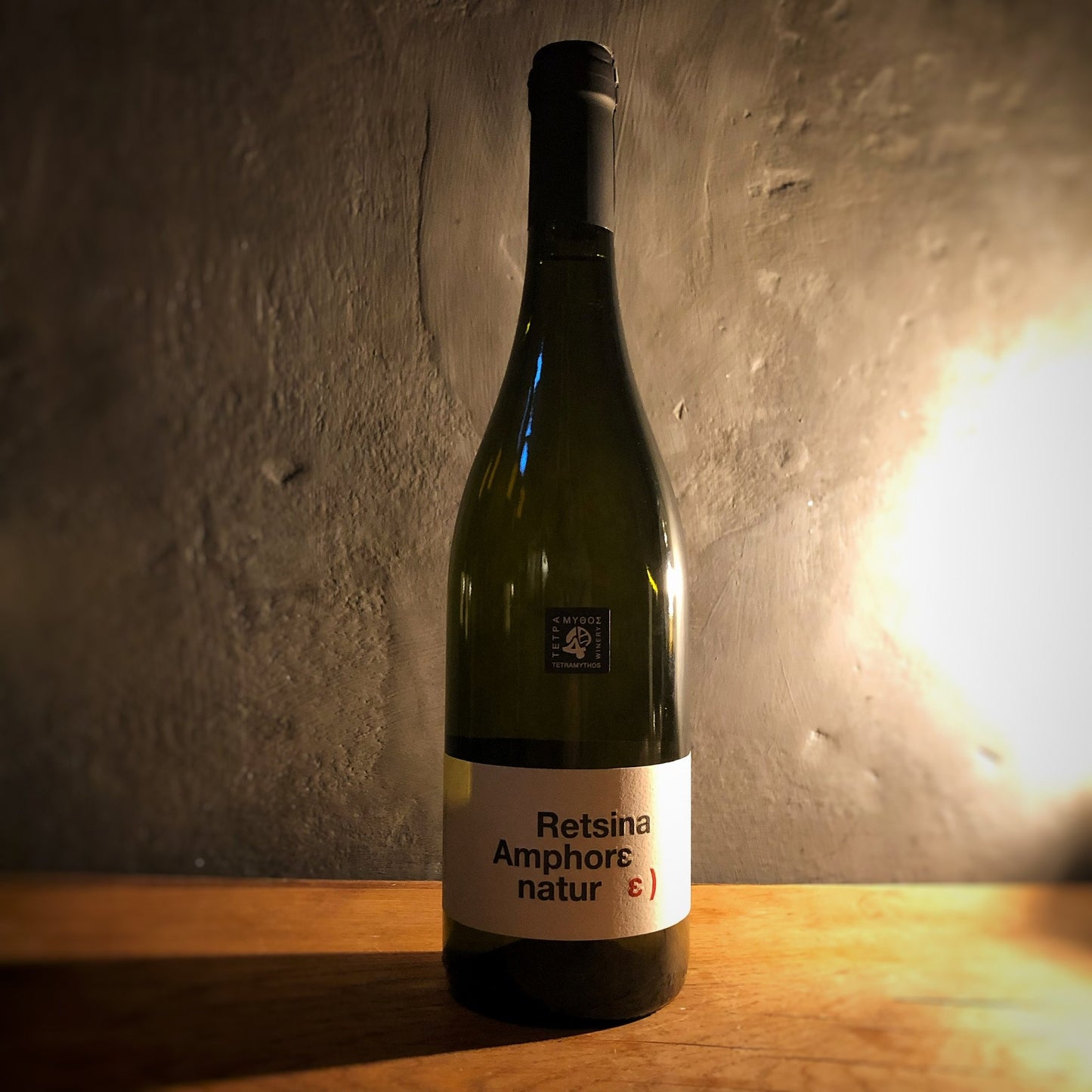 Tetramythos Wines Retsina Amphore Nature ØKO