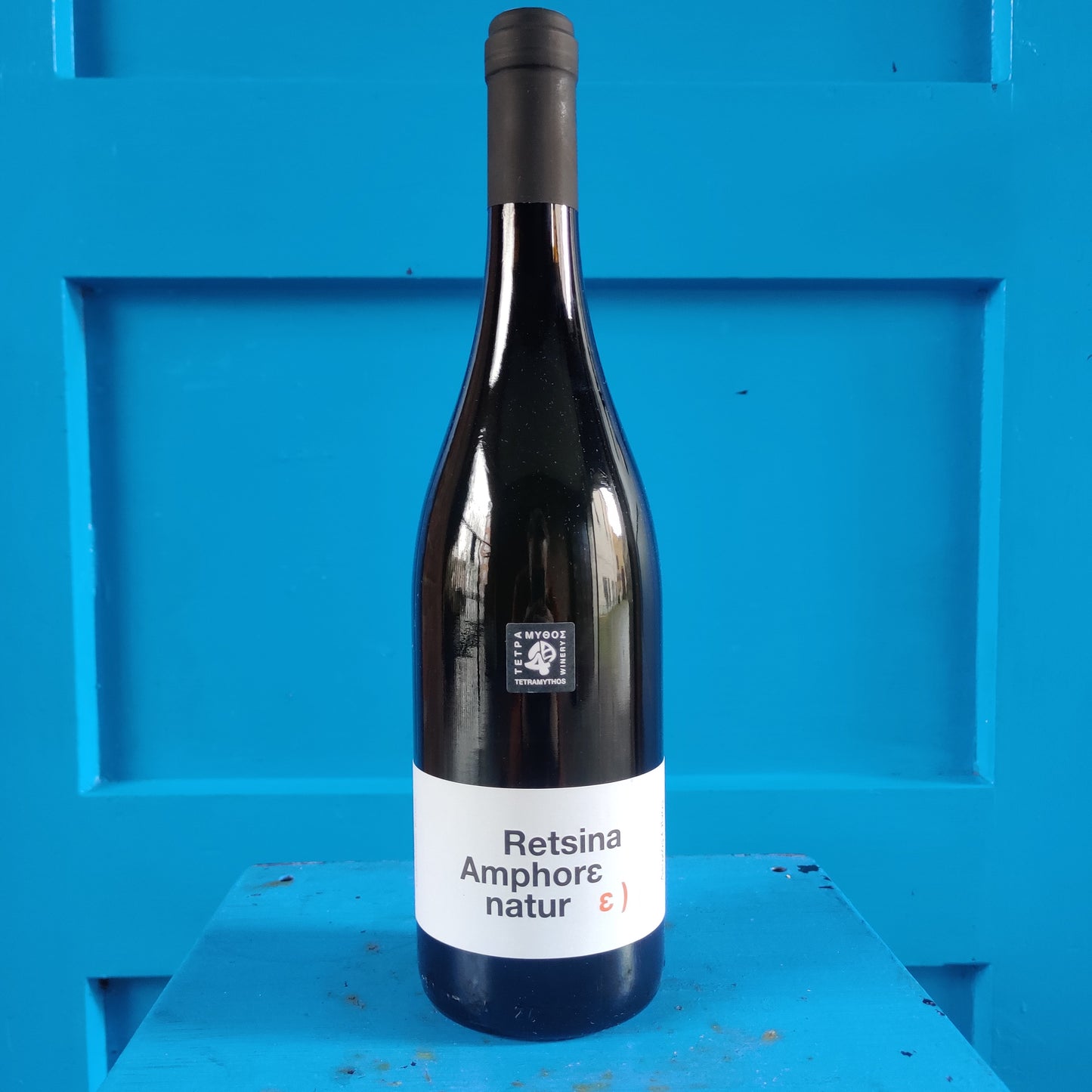 Tetramythos Wines Retsina Amphore Nature ØKO